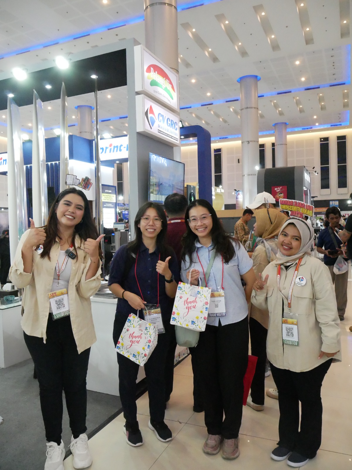 Tim Stand CV Pelangi UV SPE 2025